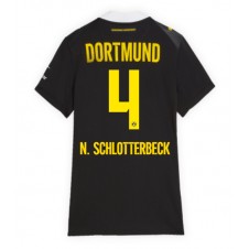 Borussia Dortmund Nico Schlotterbeck #4 Bortatröja Dam 2026-27 Korta ärmar